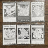 BLUE-EYES WHITE DRAGON, DARK MAGICIAN GIRL | 6 OVERSIZED GIANT Yugioh