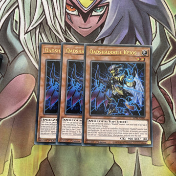 MP21-EN243 x3 Qadshaddoll Keios Ultra Rare Excellent Conditon Yugioh
