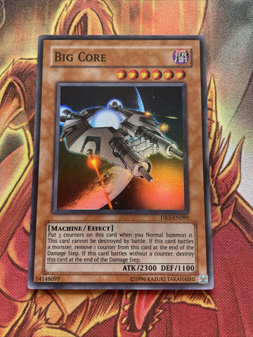 DR3-EN090 Big Core NM Yugioh Card Super Rare