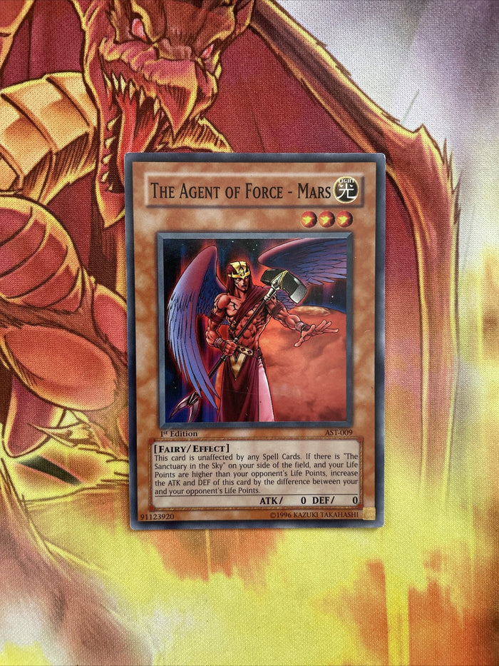 AST-009 The Agent of Force - Mars 1st Edition Yugioh LP