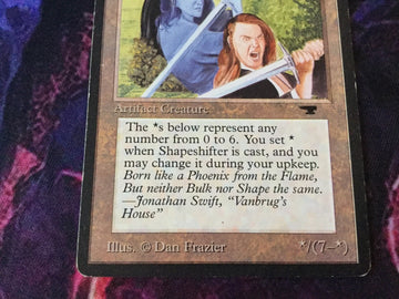 Shapeshifter - Antiquities Moderately Played Magic MTG (back)