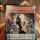 MP17-EN065 1x (EX) D/D Savant Thomas - Rare - 1st Edition YuGiOh