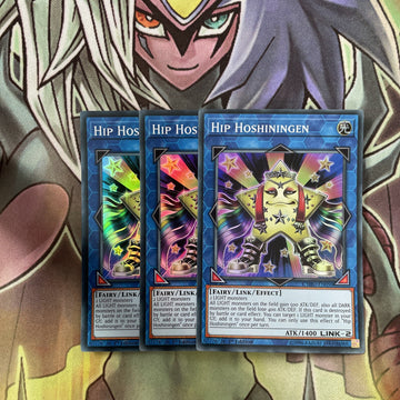 CYHO-EN050 x3 Hip Hoshiningen Super Rare Excellent Condition Yugioh