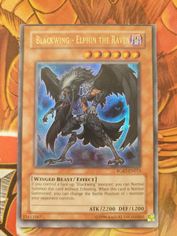 Rgbt-en013 Blackwing Elphin The Raven Ultra Yugioh