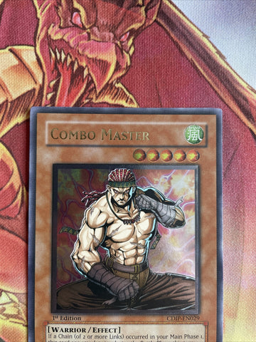 CDIP-EN029 Combo Master Ultimate Rare 1st Edition NM Yugioh (back)