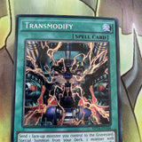MP14-EN106 Transmodify 1st Edition YuGiOh Card Secret Rare LP