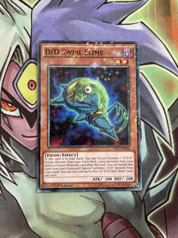 SP17-EN026 D/D Swirl Slime Starfoil Rare 1st Edition NM Yugioh Card