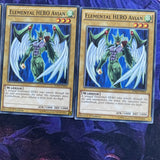 SDHS-EN006 X3 Elemental HERO Avian Common Yugioh Card 1st Edition