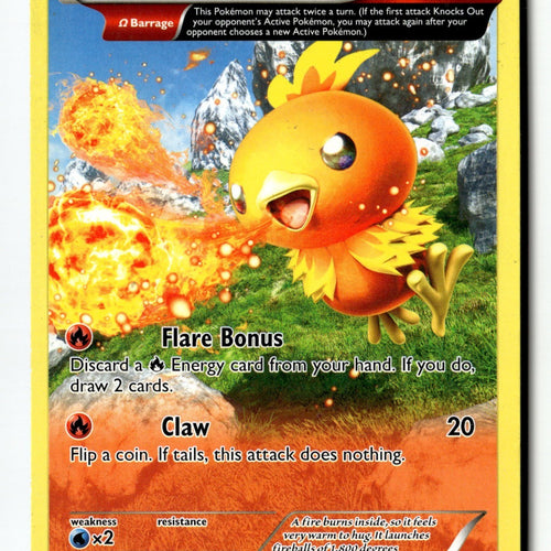 Pokemon Card Torchic (Omega) LP XY - Primal Clash 26/160