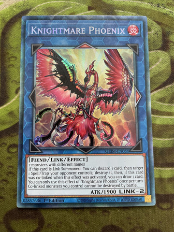 Yugioh Knightmare Phoenix Collectors Rare (GEIM-EN051) - Near Mint