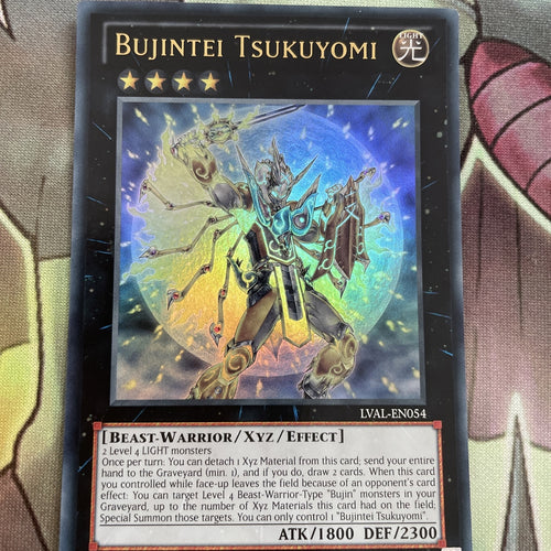 LVAL-EN054 Bujintei Tsukuyomi Ultra Rare UNL Edition Mint YuGiOh Card