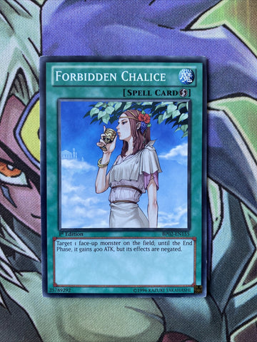 BP02-EN155 Forbidden Chalice Common 1st Edition NM Yugioh Card