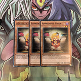 RATE-EN029 x3 Apprentice Piper Common Excellent Condition Yugioh