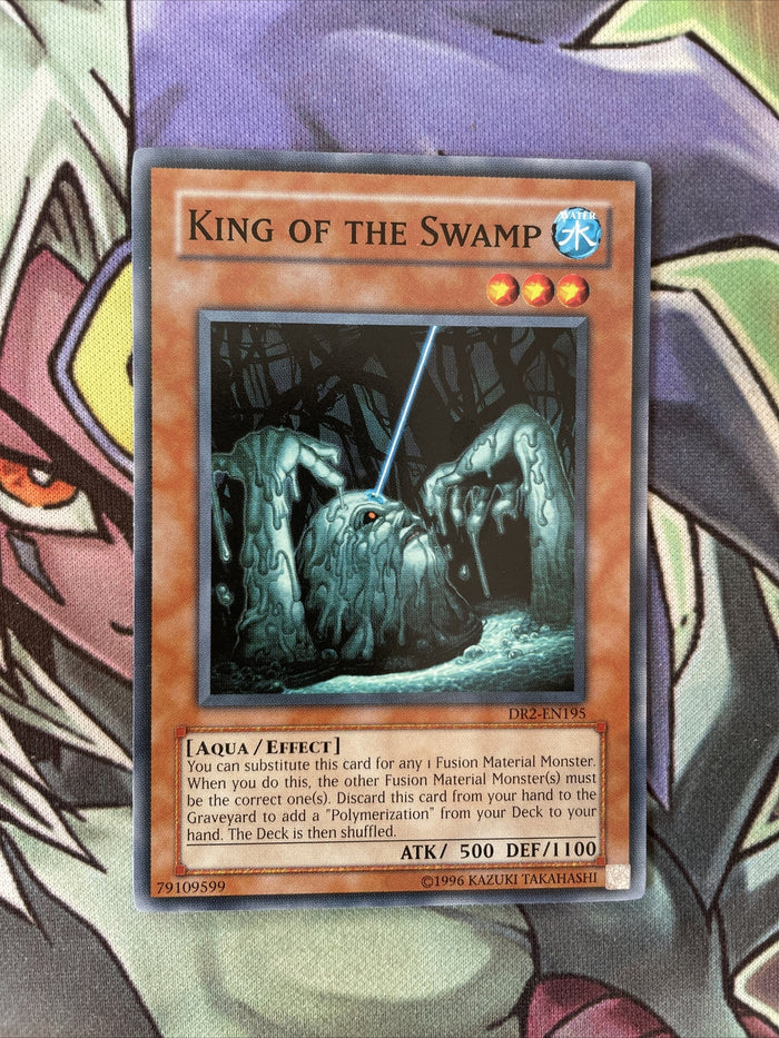 DR2-EN195 King Of The Swamp Common Unlimited Edition NM Yugioh Card