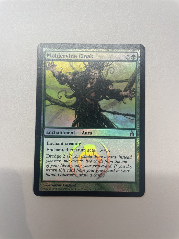 Moldervine Cloak - Ravnica Remastered FOIL Excellent Magic MTG