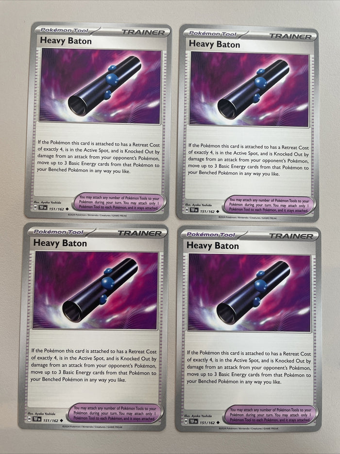 Pokemon Heavy Baton - 151/162 - Temporal Forces - Trainer Playset