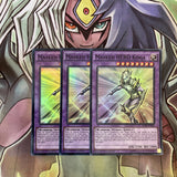 SDHS-EN042 x3 Masked HERO Koga Super Rare Excellent Condition Yugioh