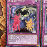 PRIO-EN078 x3 Xyz Universe - Rare - 1st Edition Yugioh