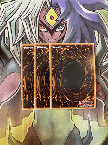SDFC-EN045 x3 Trishula, Dragon of the Ice Barrier Super Excellent Cond Yugioh (back)