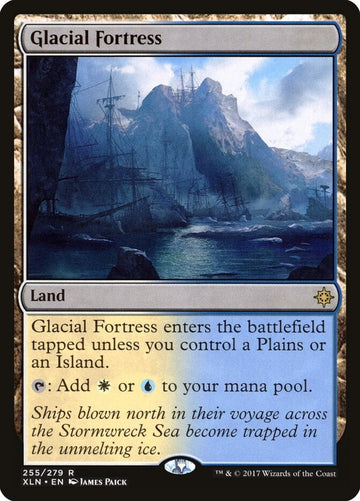 Glacial Fortress - Ixalan Excellent Magic MTG