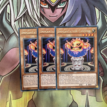 CYHO-EN012 x3 Impcantation Candoll Rare Excellent Condition Yugioh