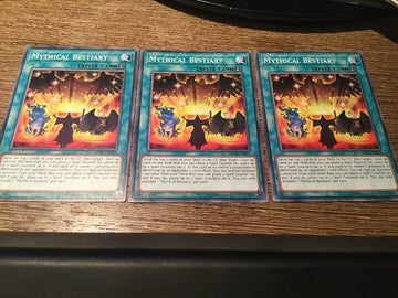 OP10-EN024 x3 Mythical Bestiary x3 Playset NM Yugioh