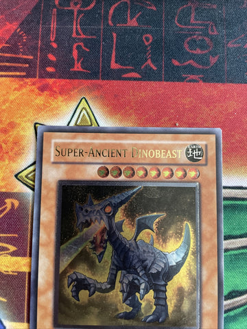 LODT-EN088 Super Ancient Dinobeast Ultimate Rare Yugioh Card Euro (back)