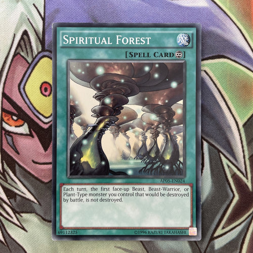 AP05-EN024 Spiritual Forest Common UNL Edition NM Yugioh Card