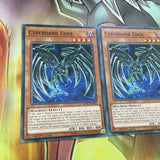 LEDU-EN027 3x Yugioh  Cyberdark Edge 1st Edition Common Card