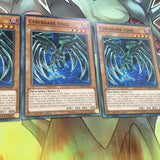 LEDU-EN027 3x Yugioh  Cyberdark Edge 1st Edition Common Card
