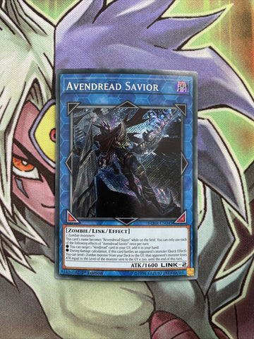 BLHR-EN045 Avendread Savior Secret Rare 1st Edition NM Yugioh Card