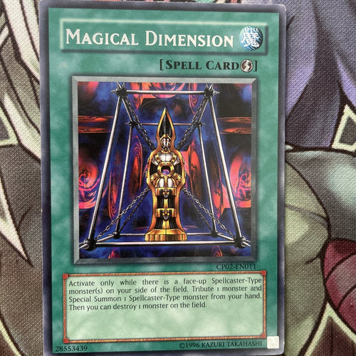 CP02-EN011 Magical Dimension Rare Unlimited Edition NM Yugioh Card