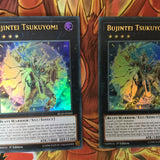 BLLR-EN069 YUGIOH CARD 3 X BUJINTEI TSUKUYOMI ULTRA