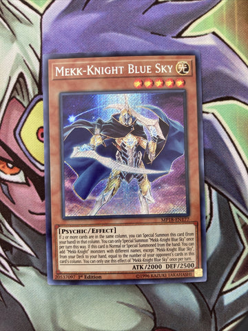 MP18-EN177 Mekk-Knight Blue Sky Secret Rare Limited Edition NM Yugioh Card