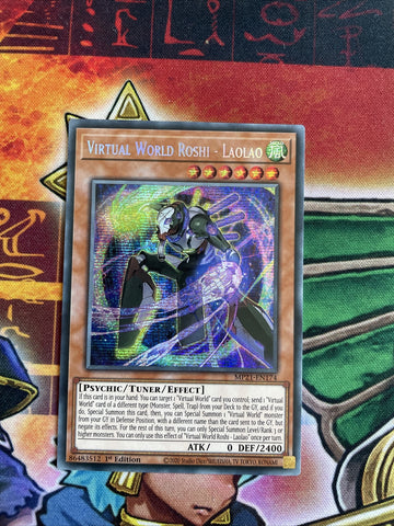 MP21-EN173 Virtual World Mai-Hime -Lulu 1st Edition Prismatic Secret Rare Yugioh