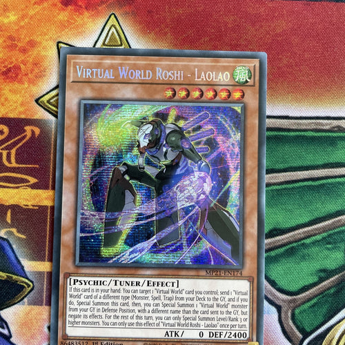 MP21-EN173 Virtual World Mai-Hime -Lulu 1st Edition Prismatic Secret Rare Yugioh