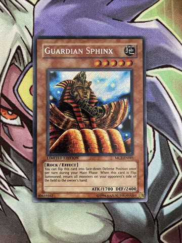 MC2-EN001 Guardian Sphinx Secret Rare Limited Edition Near Mint Yugioh Card