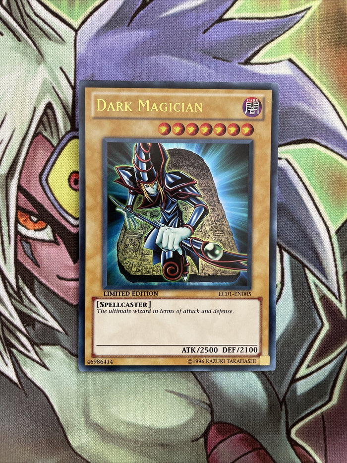 LC01-EN005 Dark Magician Ultra Rare Limited Edition NM Condition Yugioh Card