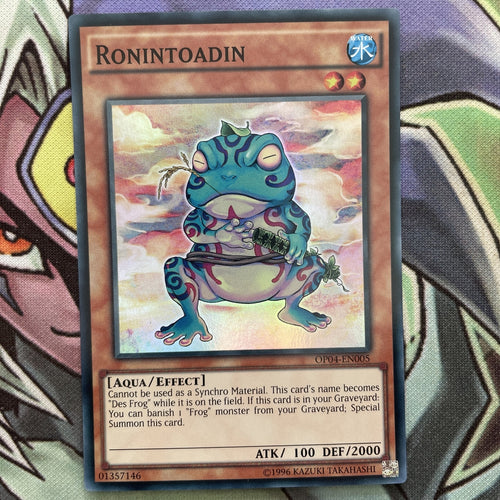 OP03-EN005 Ronintoadin Super Rare Unlim Edition NM Yugioh