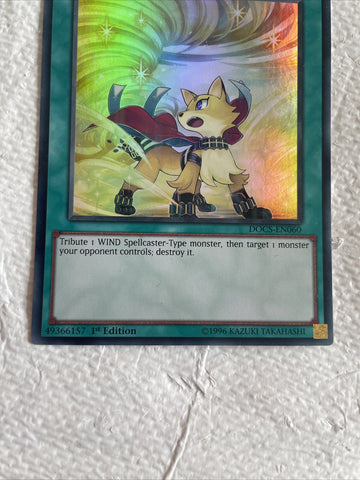 DOCS-EN060 Yugioh Majespecter Cyclone Super Rare (back)