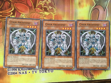 CRV-EN019 3x Cyber Archfiend - Common Yugioh