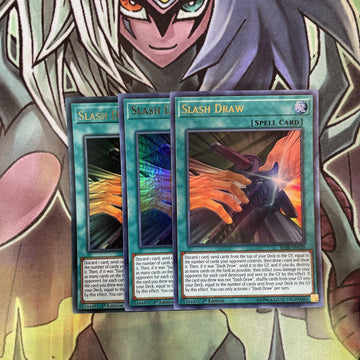BLRR-EN020 x3 Slash Draw Ultra Rare Excellent Condition Yugioh