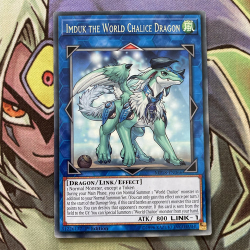 MP18-EN066 Imduk the World Chalice Dragon Rare 1st Edition NM Yugioh