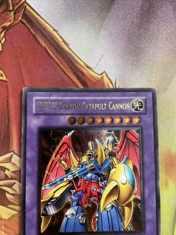 EEN-EN031 Yugioh VWXYZ-Dragon Catapult Cannon Ultimate Rare Card 1st Edition VLP (back)