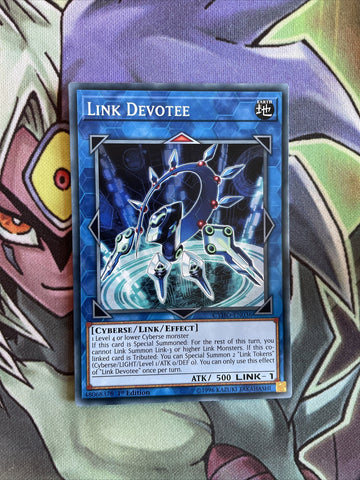 CYHO-EN036 Link Devotee Common 1st Edition NM Yugioh Card