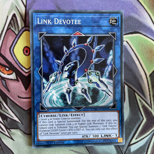 CYHO-EN036 Link Devotee Common 1st Edition NM Yugioh Card
