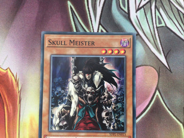 SDPL-EN013 Skull Meister 1st Edition Mint YuGiOh Card (back)