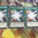 SDBE-EN021 x3 Burst Stream of Destruction 1st Edition Mint YuGiOh