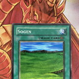 LOB-E038 Yugioh! Sogen 1st Edition Card Excellent