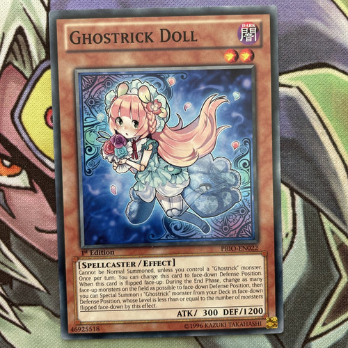 PRIO-EN022 Ghostrick Doll Common 1st Edition NM Yugioh